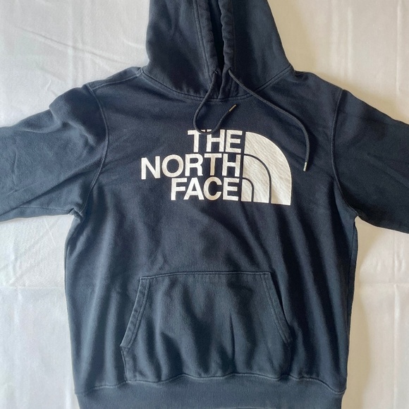 The North Face Dark Charcoal Men’s Graphic Pullover Hoodie - M - Picture 1 of 5